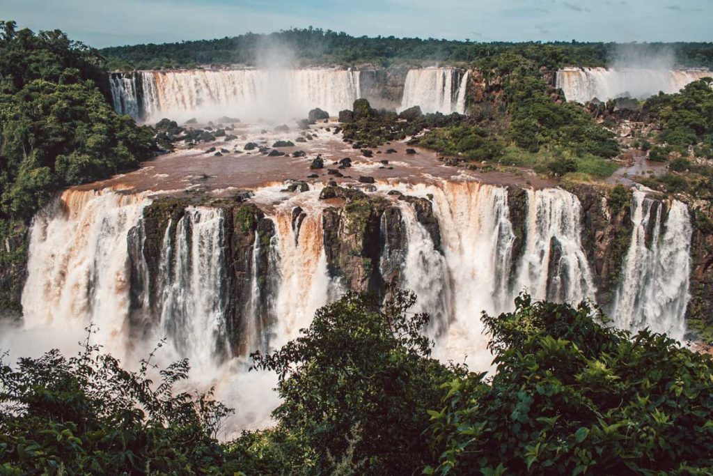Iguazu Wasserfälle, Iguazu Nationalpark, Brasilien, Südamerika
