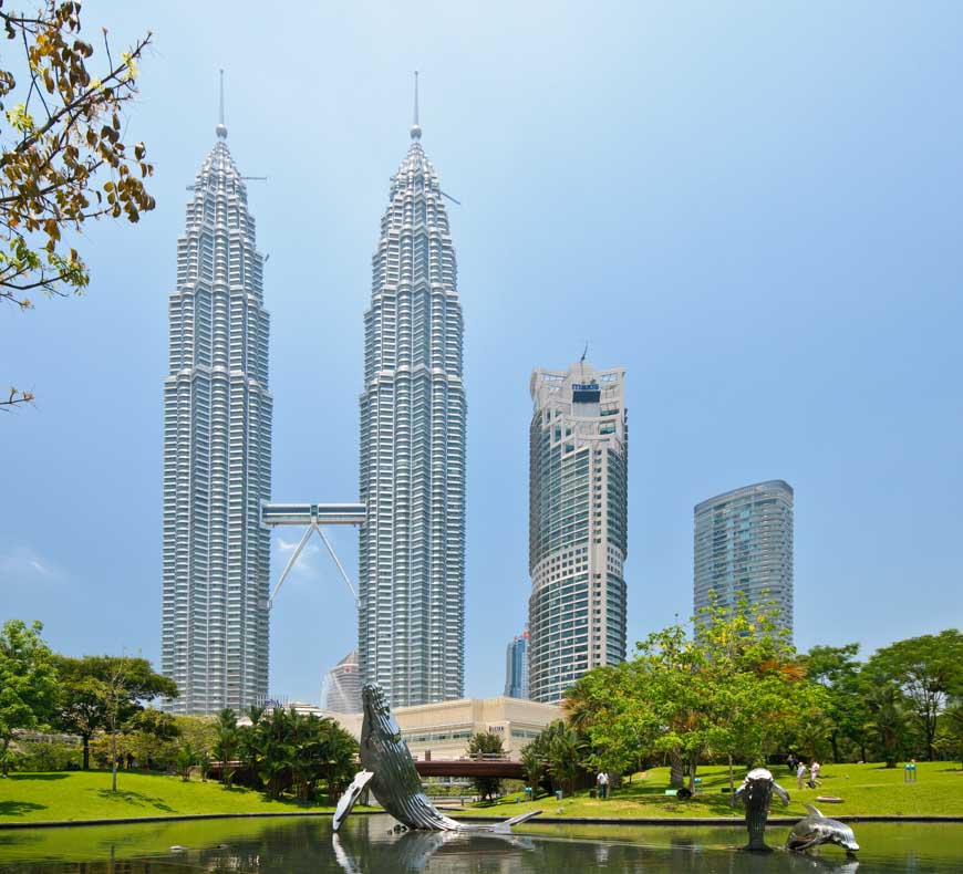 Petronas Twin Towers - Bild kostenlos herunterladen bei pictjour.com
