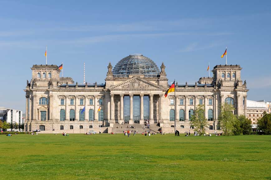 Reichstagsgebäude - Bild kostenlos herunterladen bei pictjour.com