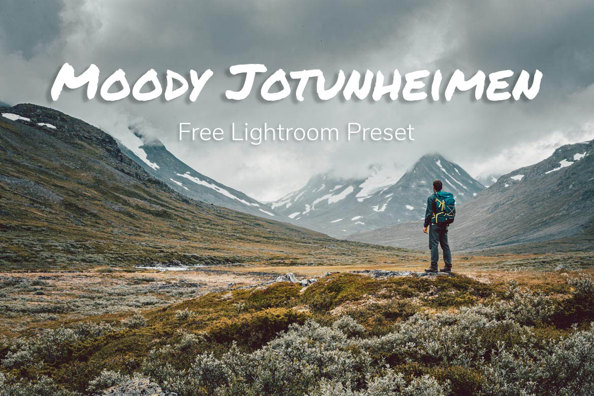 Kostenloses Lightroom Preset Moody Jotunheimen